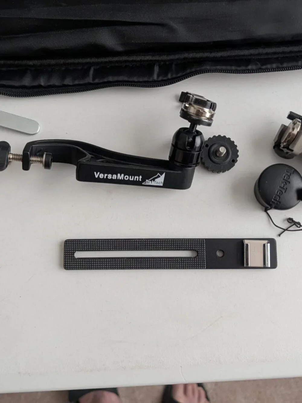 Trek Tech TrekPod Go! Black Monopod/Tripod/Walking Stick with Travel Case